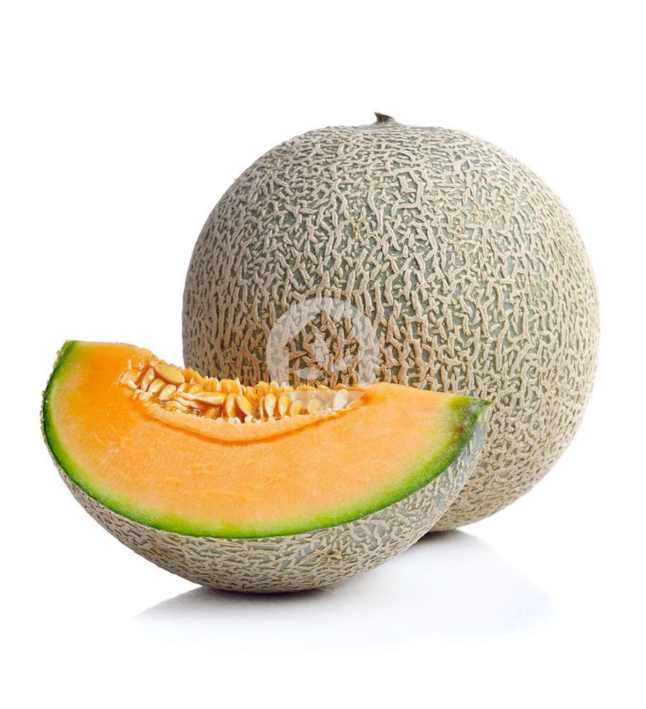 Melón Cantalupo, carne naranja Melón Cantalupo, carne naranja